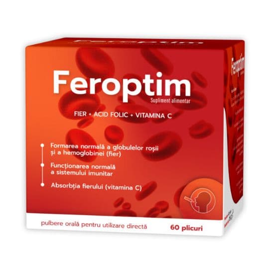 ZDROVIT FEROPTIM 60 PLICURI