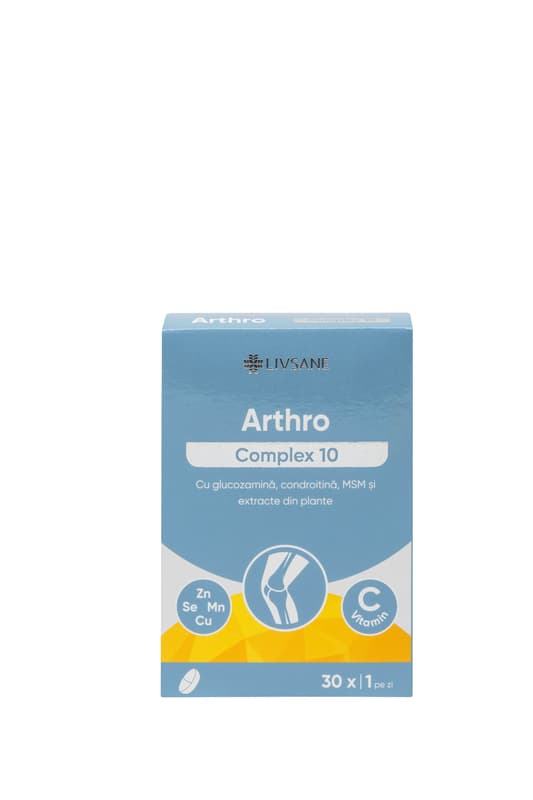 LIVSANE ARTHRO COMPLEX 10 30 COMPRIMATE