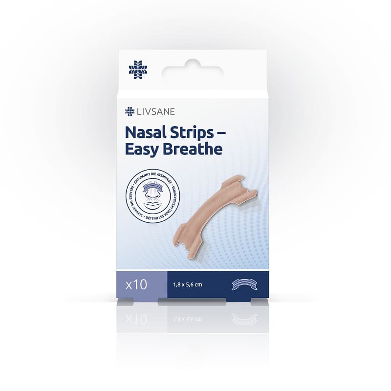 LIVSANE PLASTURI NAZALI- RESPIRATIE USOARA 10 BUCATI