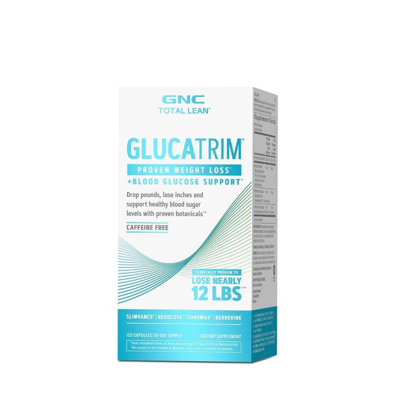 GNC TOTAL LEAN GLUCATRIM FORMULA AVANSATA PENTRU SLABIT 120 CAPSULE