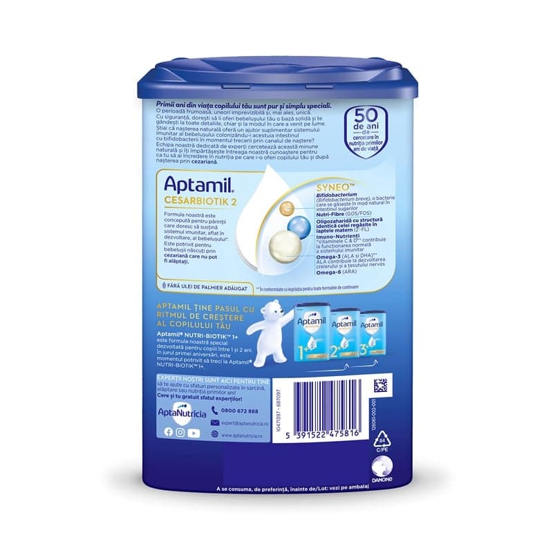 NUTRICIA APTAMIL CESAR BIOTIK 2 800G