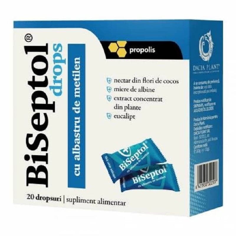 BISEPTOL DROPS 20 DE DROPSURI 
