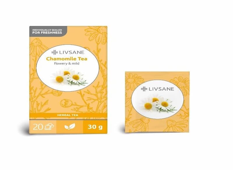 LIVSANE CHAMOMILE TEA 20BAGS