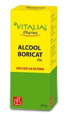 VITALIA ALCOOL BORICAT 4% X 20G