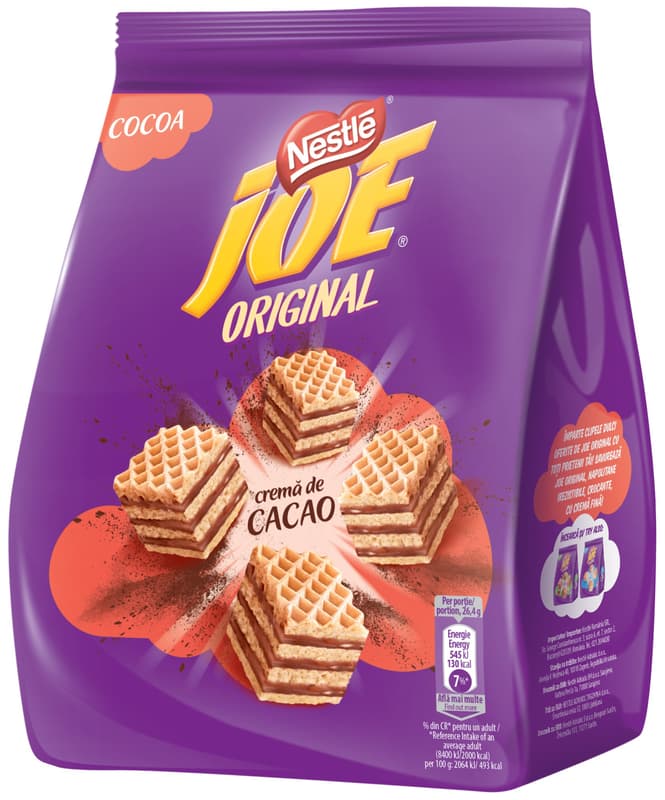 Joe Original Cocoa Flavored Neapolitan