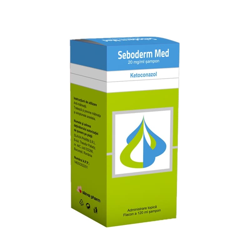 SEBODERM MED 20MG/ML SAMPON 120ML