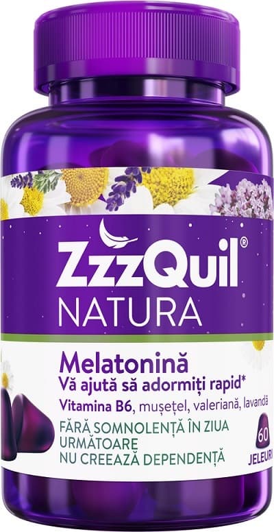 ZZZQUIL JELEU MELATONINA 60 BUCATI