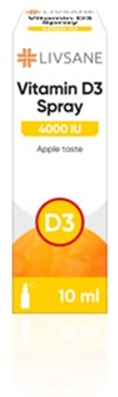 LIVSANE VITAMINA D3 SPRAY 4000UI 10 ML