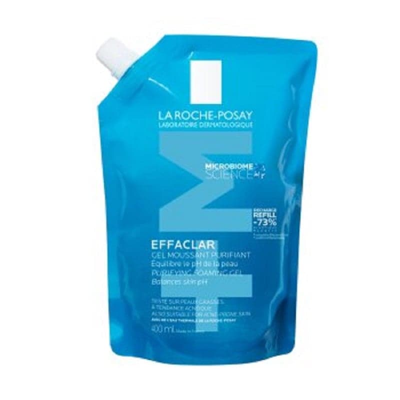 LA ROCHE POSAY EFFACLAR GEL SPUMANT PURIFIANT + M REFILL 400ML
