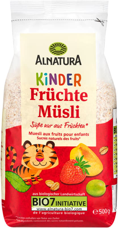 Alnatura ECO Musli cu fulgi de cereale integrale si fructe uscate