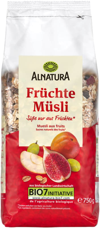 Alnatura ECO Musli cu fructe uscate si fulgi de cereale integrale