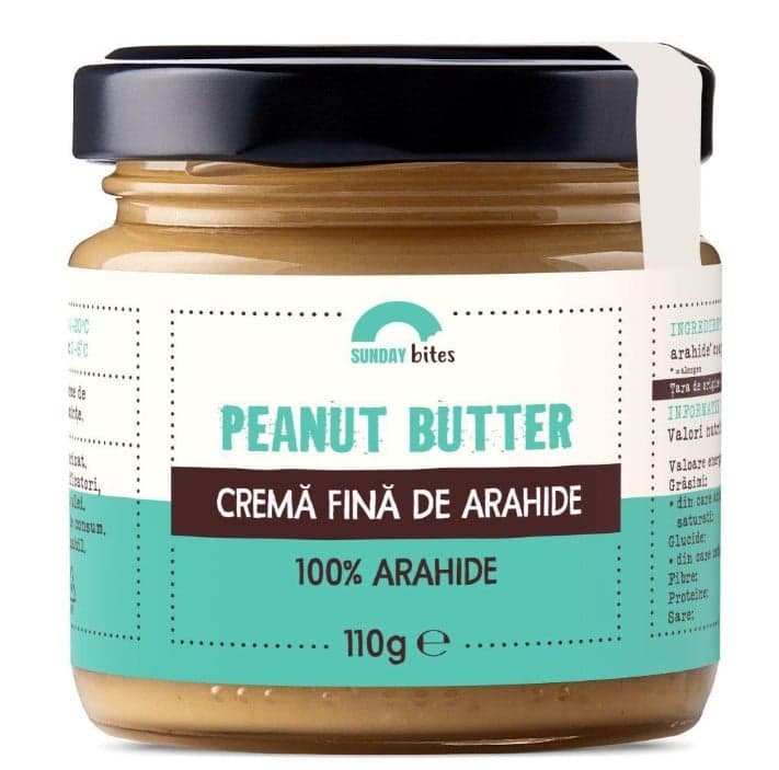 Sunday Bites Crema fina de arahide