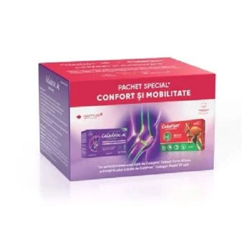 PACHET CELADRIN EXTRACT FORTE 60 CAPSULE + COLAFAST COLAGEN RAPID 30 CAPSULE
