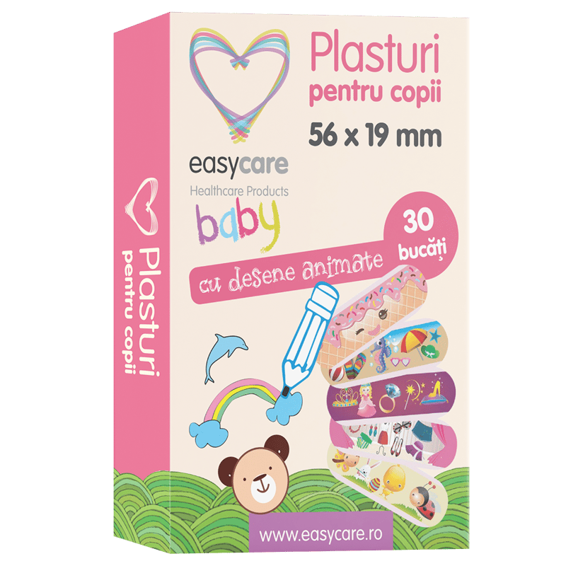 Easycare Baby Plasturi pentru copii cu figurine