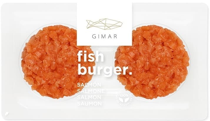 GIMAR Burger de somon