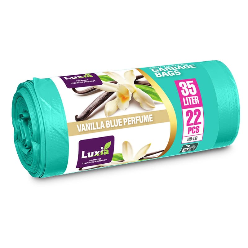 Luxia Saci menajeri, aroma vanilla blue, 35l, cu urechi hd-ld