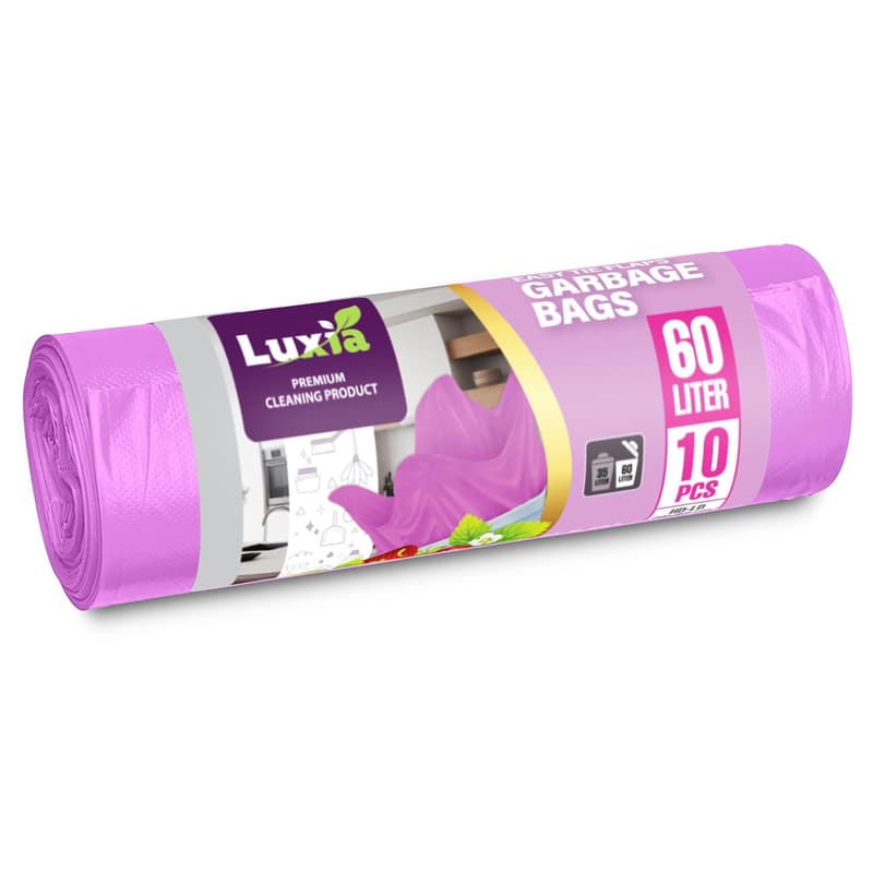 Luxia Saci menajeri, aroma capsuni, 60l, cu urechi hd-ld