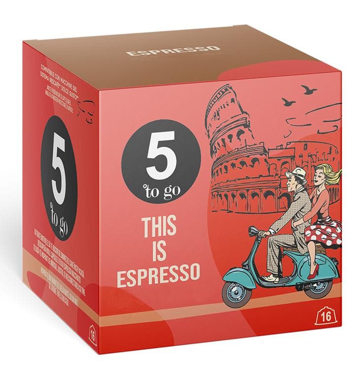 5 to go Espresso Capsule