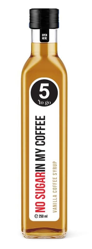 5 to go Sirop de vanilie fara zahar