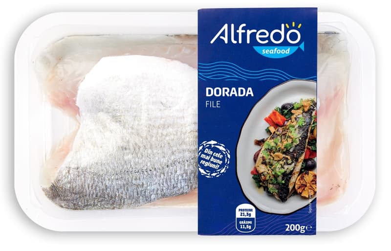 Alfredo Seafood File de dorada