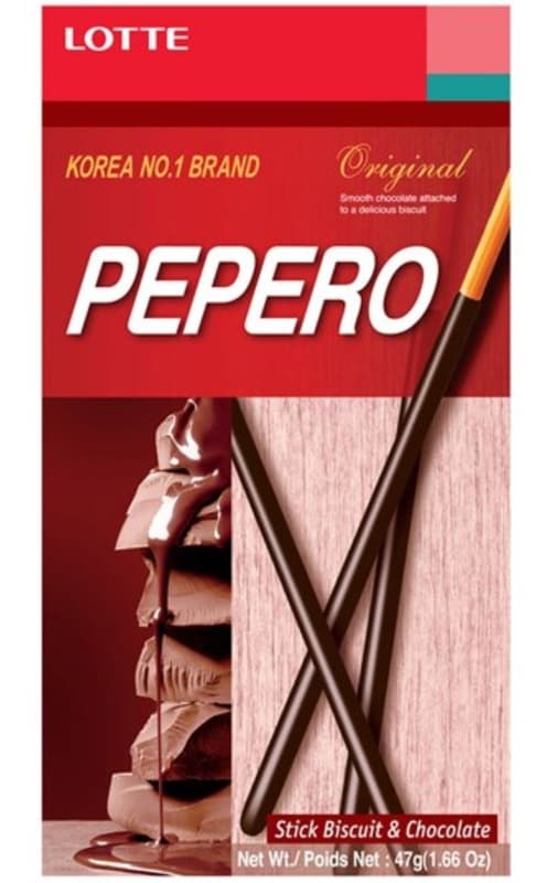 Lotte Pepero Original Chocolate Sticks