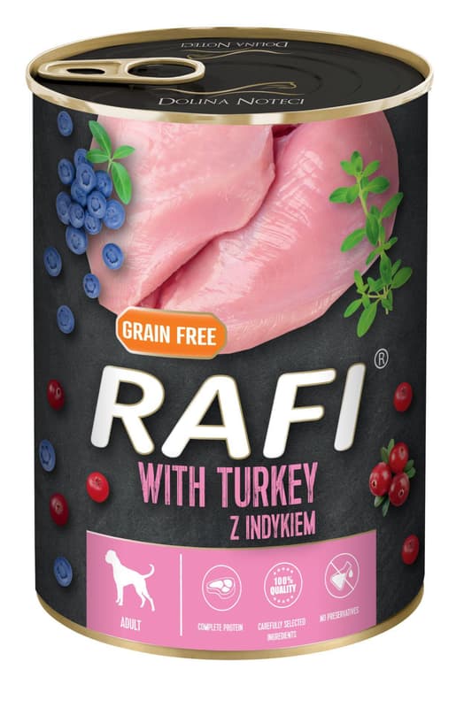 Rafi Cat Pate with Turkey, Blueberries, and Cranberries