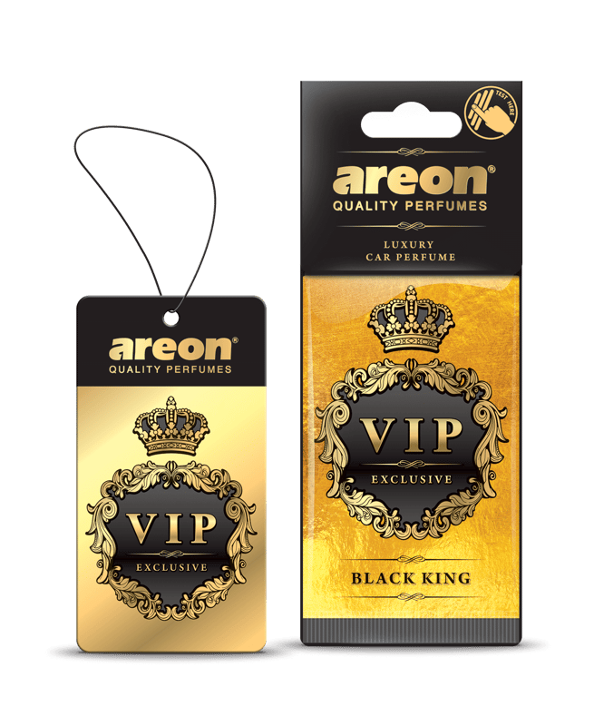 Areon Car Air Freshener, VIP Black King