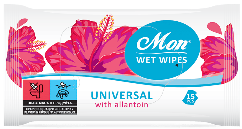 Wet Wipes Mon Universal Servetele umede cu alantoina