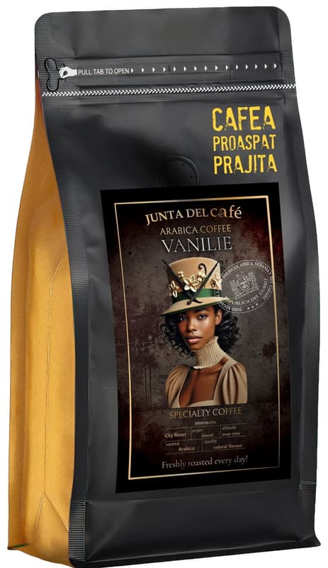 Junta del Cafe Cafea boabe cu aroma de vanilie