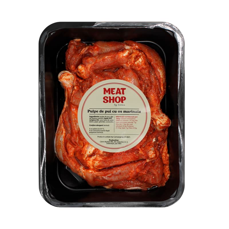 Meat Shop Pulpe de pui cu os marinate