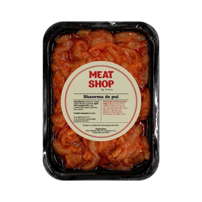 Meat Shop Fasii de pui pentru Shaorma