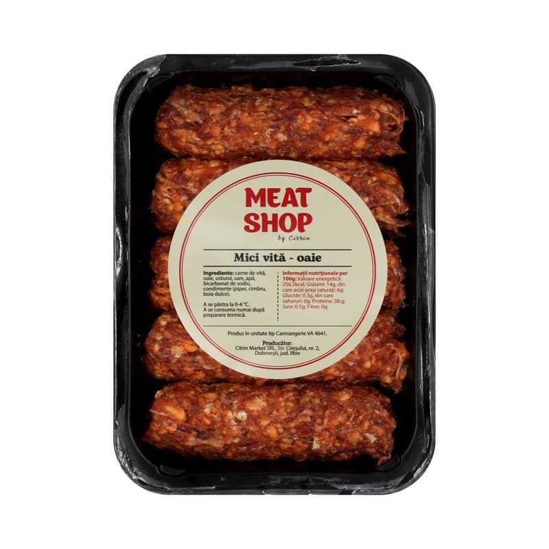 Meat Shop Mici din carne de vita si oaie