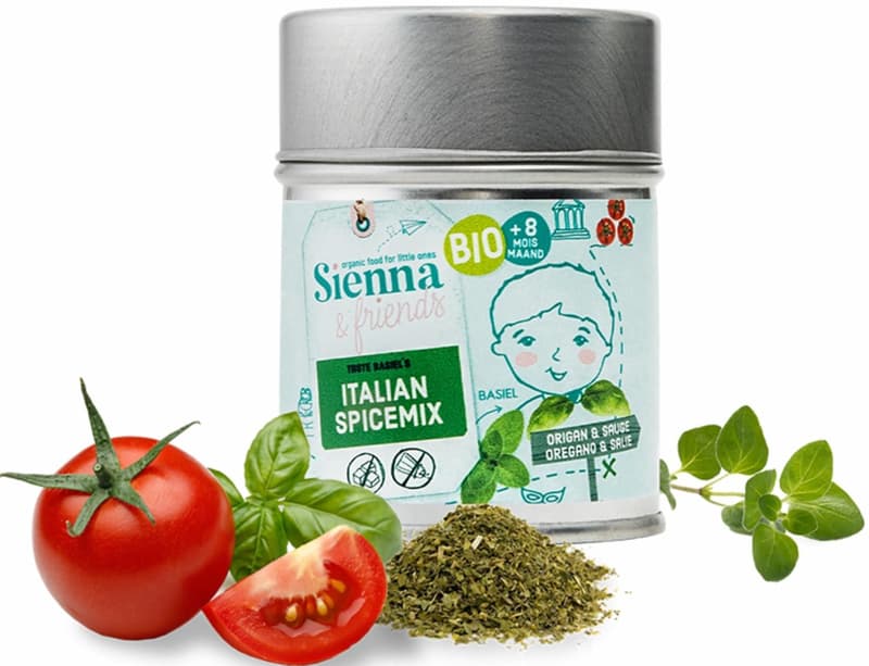 Sienna ECO Primele mele condimente Amestec Italian 8 luni+