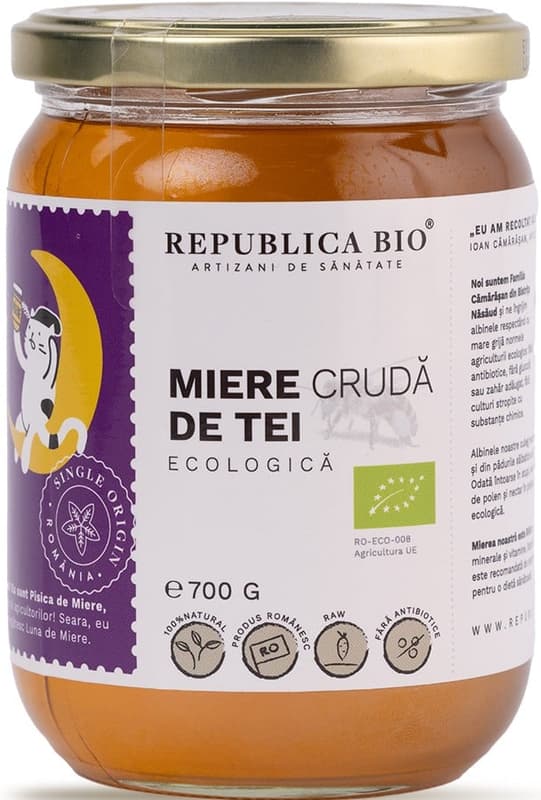 Republica Bio ECO Miere de tei cruda