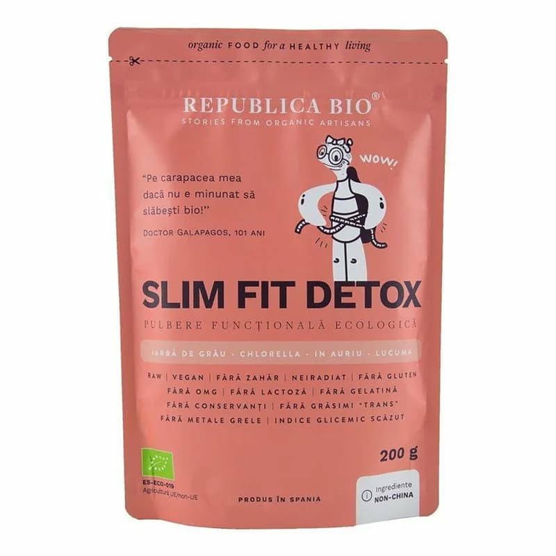 Republica Bio ECO Slim Fit Detox, pulbere functionala