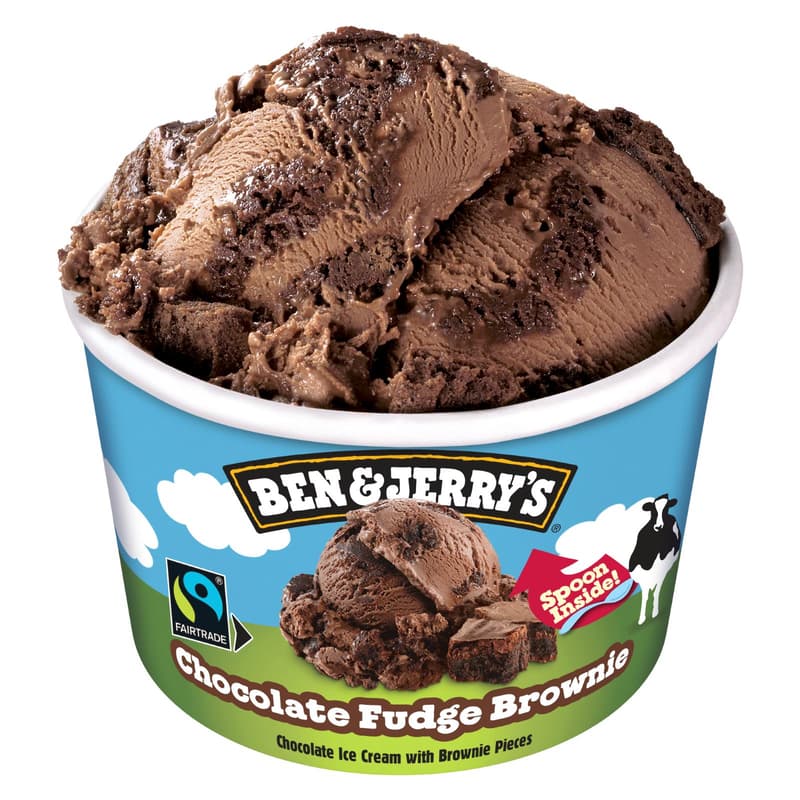 Ben & Jerry's Chocolate Fudge Brownie Inghetata cu cacao si negresa