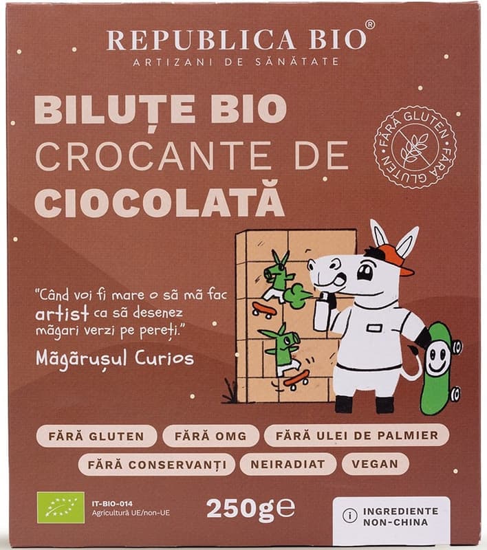 Republica BIO GLUTEN-FREE Organic crunchy chocolate balls