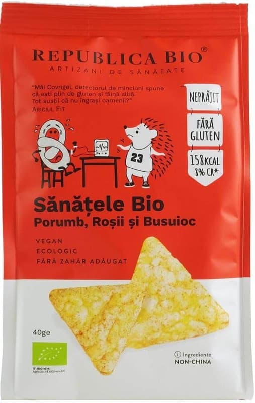 Republica BIO SANATELE BIO Corn, Tomatoes and Basil, organic, gluten-free