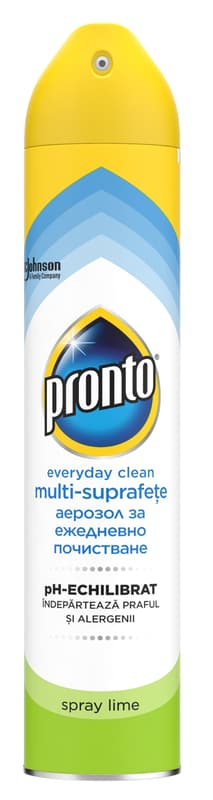 Pronto Aerosol Spray curatare multi-suprafete, lime