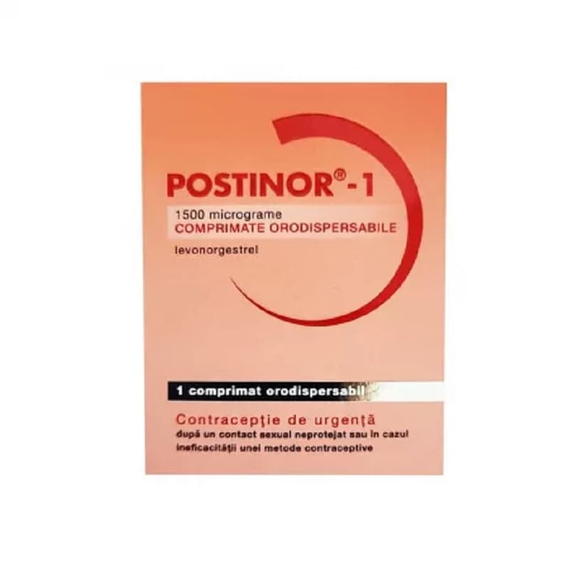 POSTINOR-1 1500 MCG X 1 COMPRIMAT ORODISPERSABIL