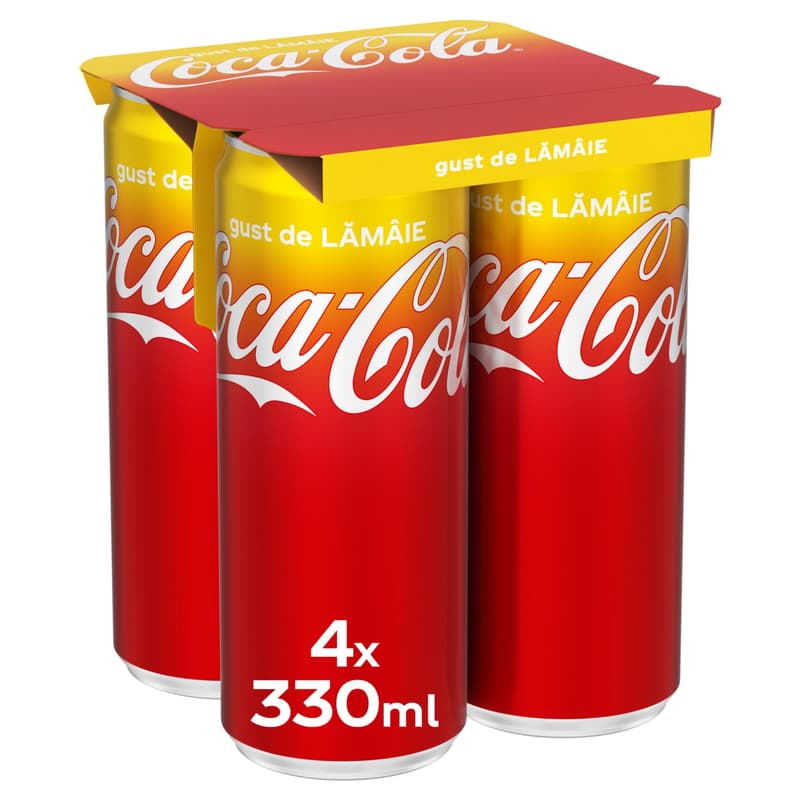 Coca Cola Lamaie Bautura racoritoare carbogazoasa 4 pack doza