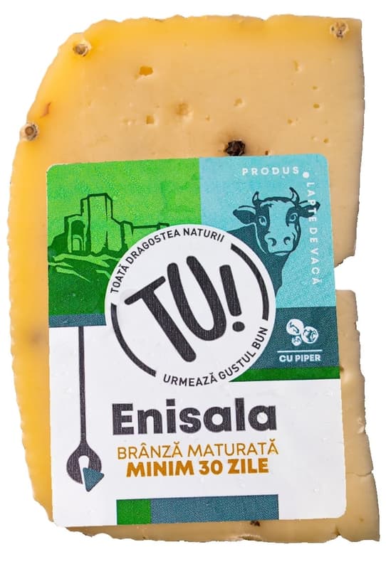 TU! Branza Enisala cu piper maturata 30 zile