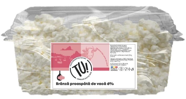 TU! Branza proaspata 6% grasime