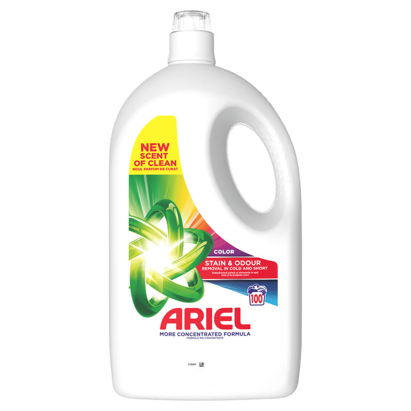 Ariel Detergent lichid pentru rufe colorate, 100 spalari