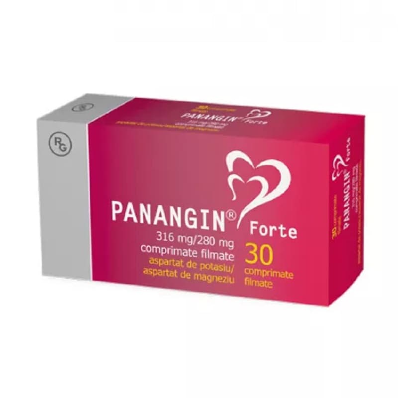 PANANGIN FORTE 316MG/280MG X 30 COMPRIMATE FILMATE