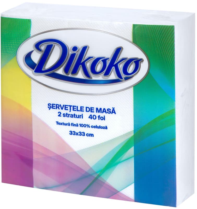 Dikoko Servetele de masa, 2 starturi, 33x33cm