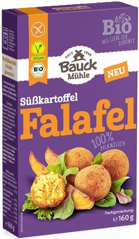 BauckHof ECO Falafel with sweet potato, gluten-free