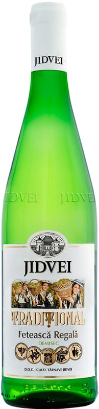 Traditional Feteasca Regala Semi-Dry White Wine