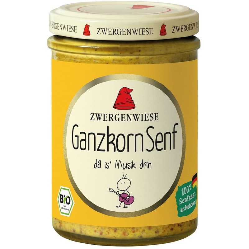 Zwergenwiese ECO Mustar cu boabe intregi fara gluten