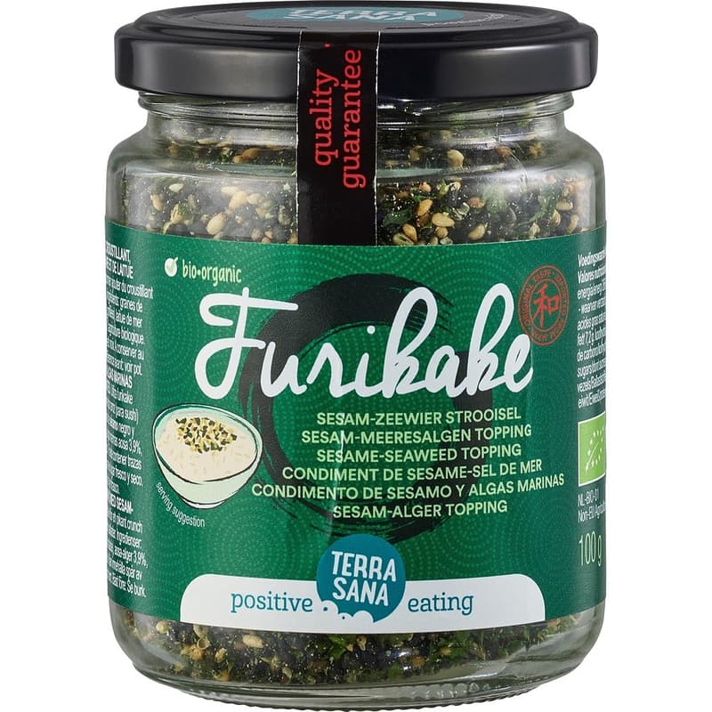 Terrasana ECO Furikake, amestec alge marine si susan